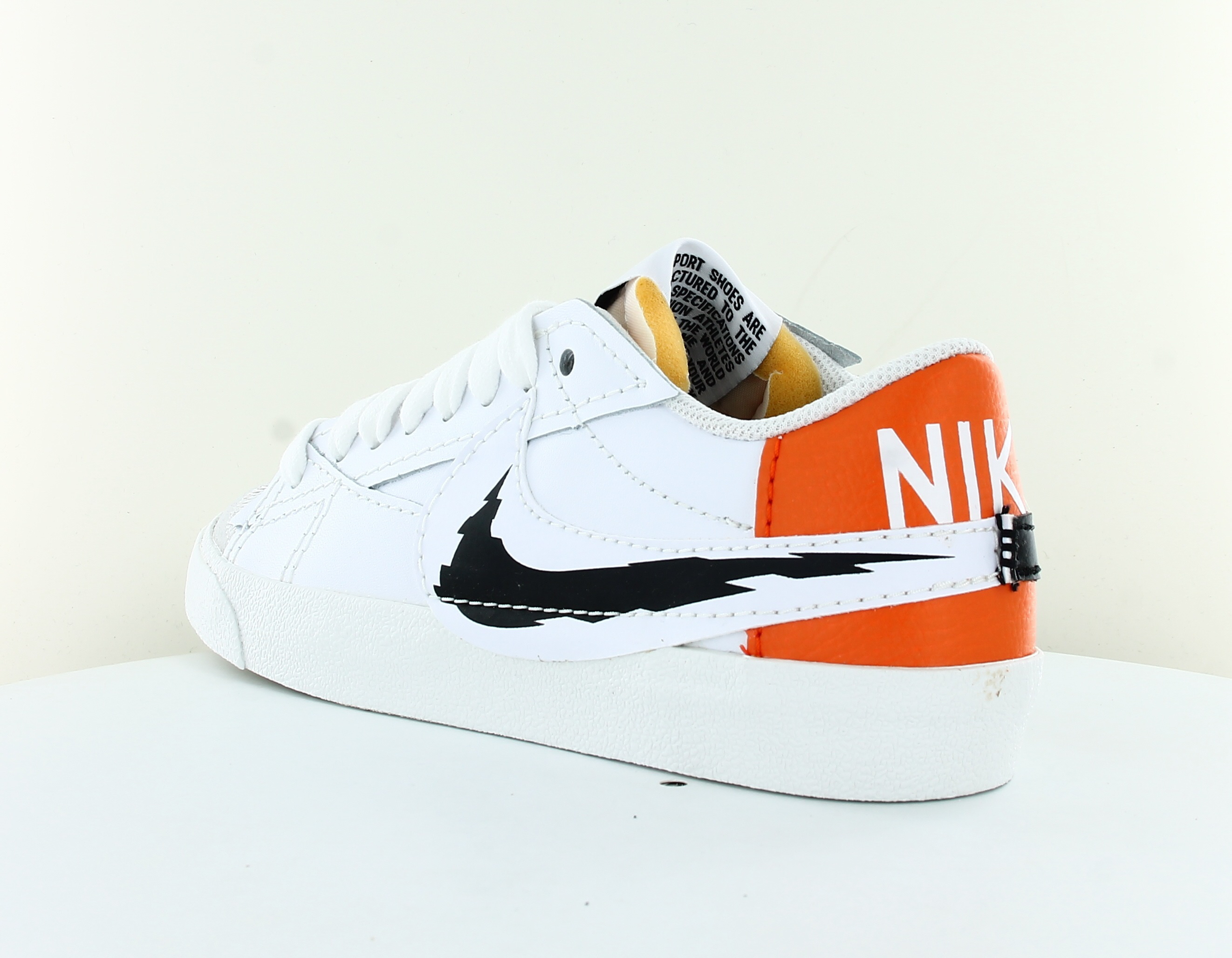 Nike blazer low discount noir